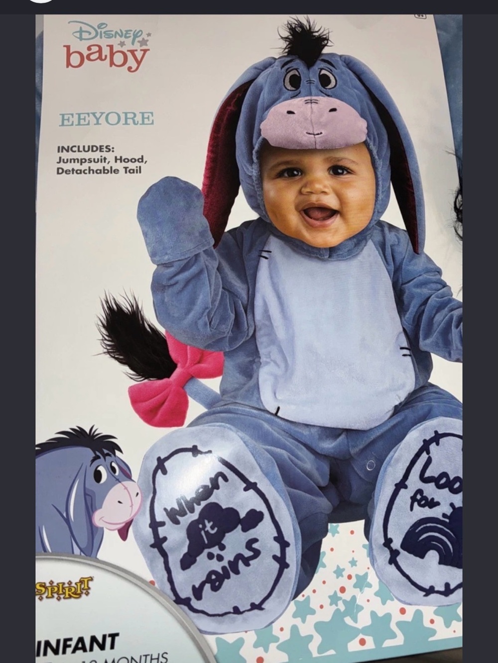 Disney Eeyore Infant Costume (0-6 months)